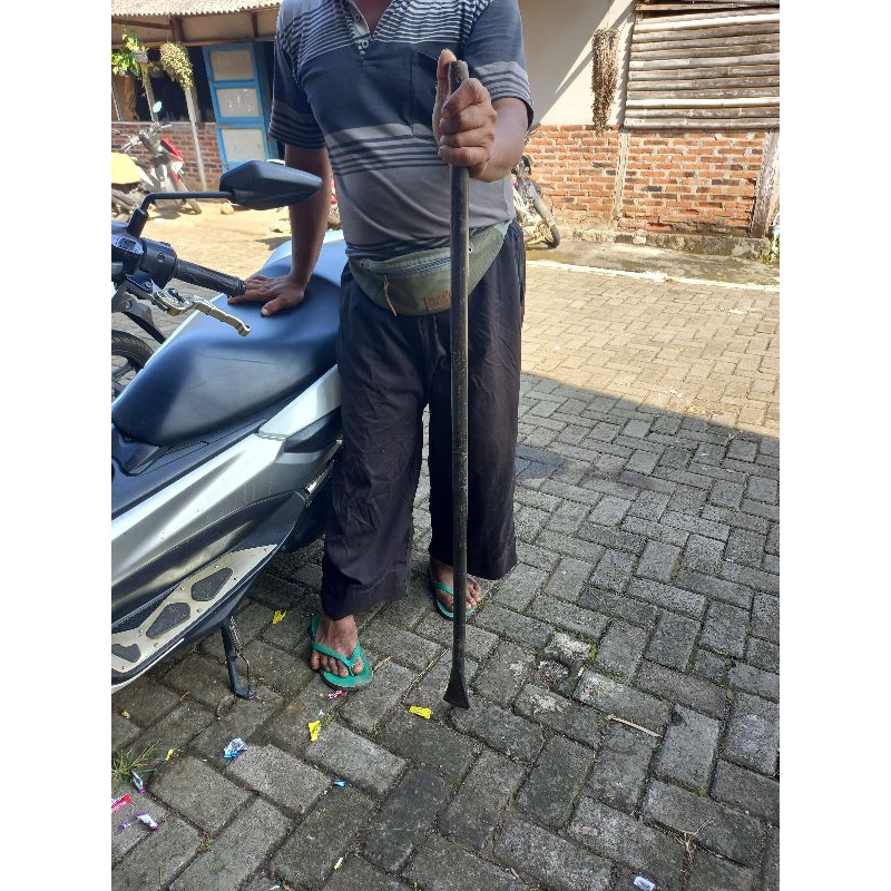 linggis besar besi halus gali tanah 25mm