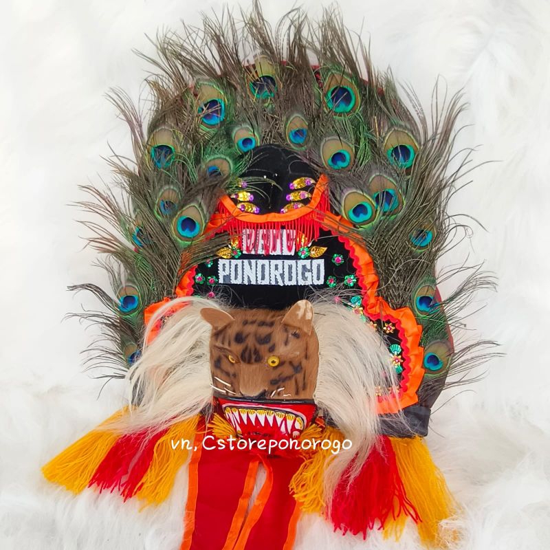 REOG ASLI 40 CM / reog mini / reog asli / reog / barongan / barongan devil / berongan kediri / ganon
