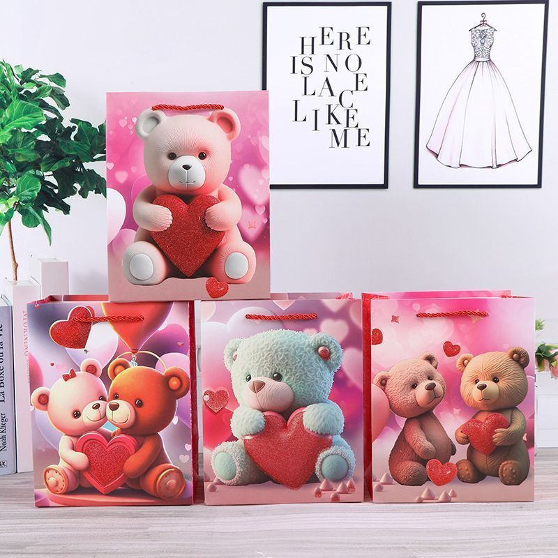 

PAPERBAG ULANG TAHUN / BIRTHDAY / VALENTINE LUCU GLITTER