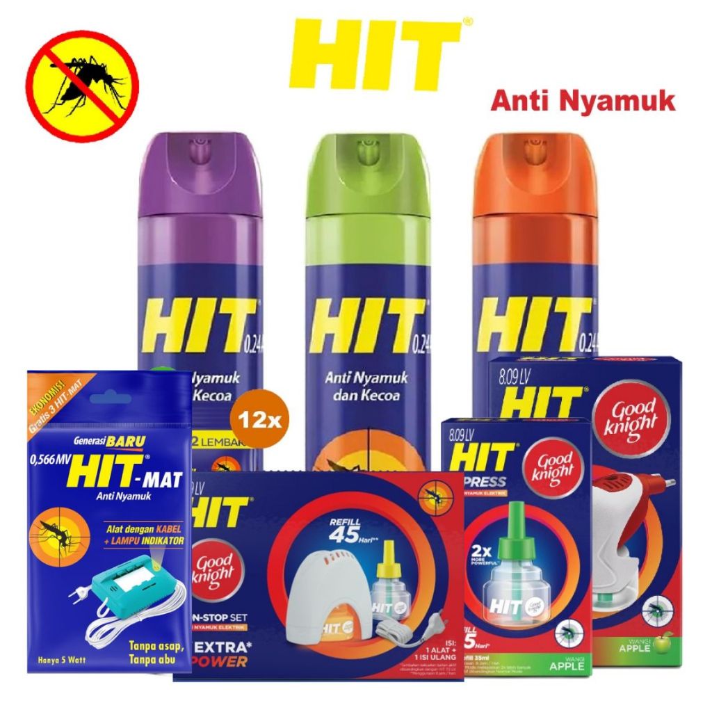 HIT Good Knight Non-Stop Express Hit Mat Anti Nyamuk