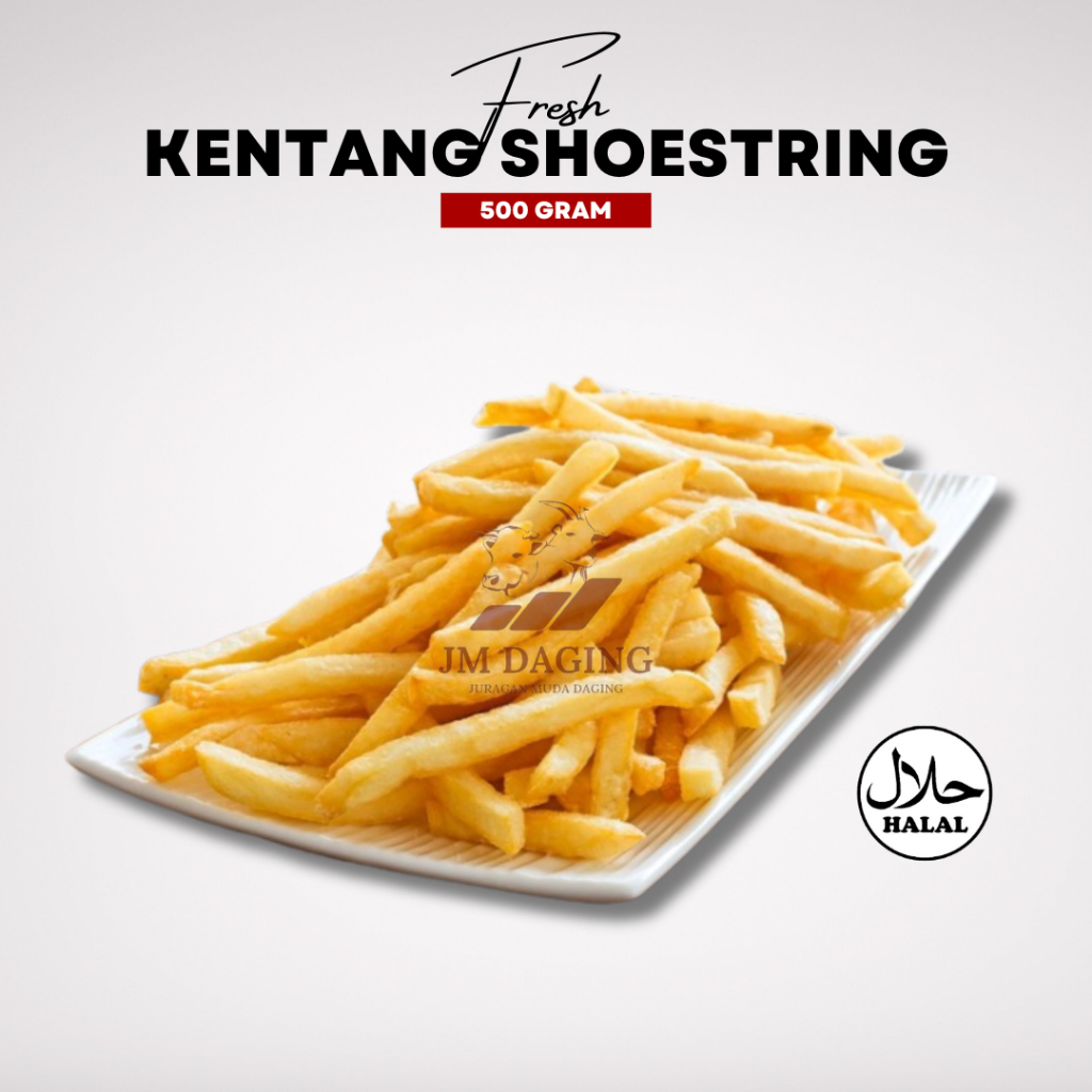 

Kentang Goreng French Fries Shoestring 500gr Tangerang