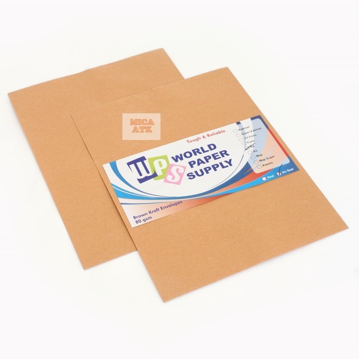 

Amplop Coklat WPS ukuran A4