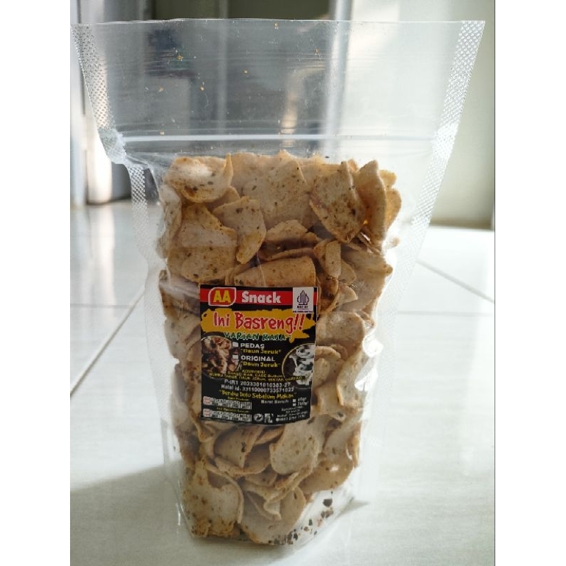 

Basreng Koin Pedas ( Bukan Stik) 250 gram