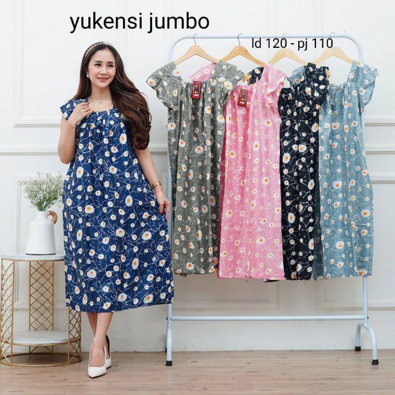 daster fuji motif bunga