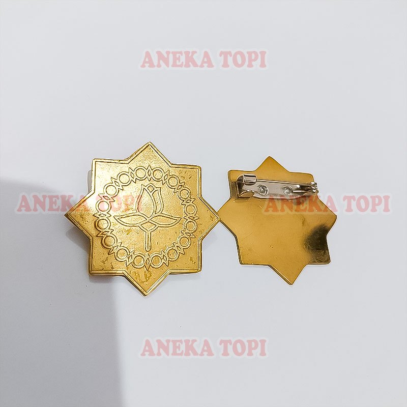 Pin Paskibra Pin Bros Logo Paskibra Bahan Logam Pin Custom - Aneka Topi