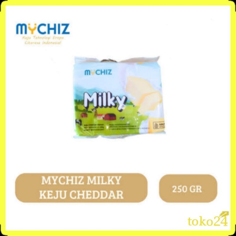 

Mychiz Milky Keju Cheddar 250 gr