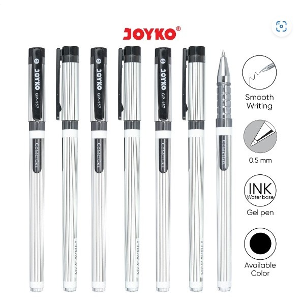

[PCS] GEL PEN PULPEN PENA JOYKO GP-157 COMET GEL 0.5 mm