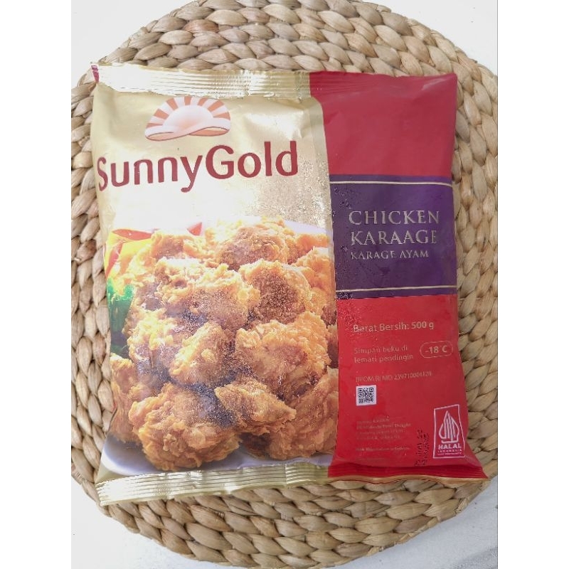 

Sunny Gold Chicken Karage 500gr