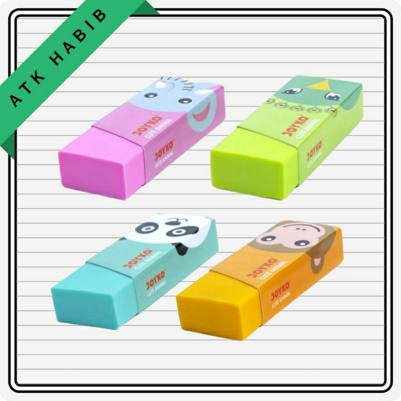 

Eraser Penghapus Joyko ER-116 Binatang// Penghapus Lucu karakter
