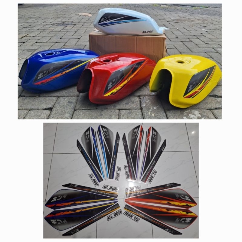 Striping Stiker GL Pro Max Custom