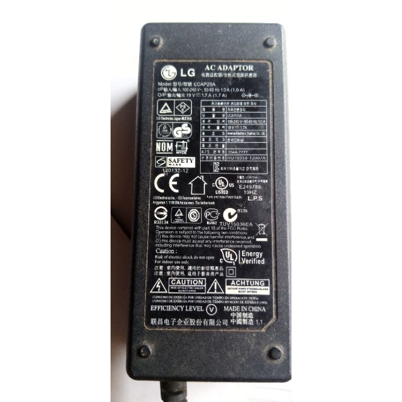 LG AC adaptor 19v 1,7a LCAP25A