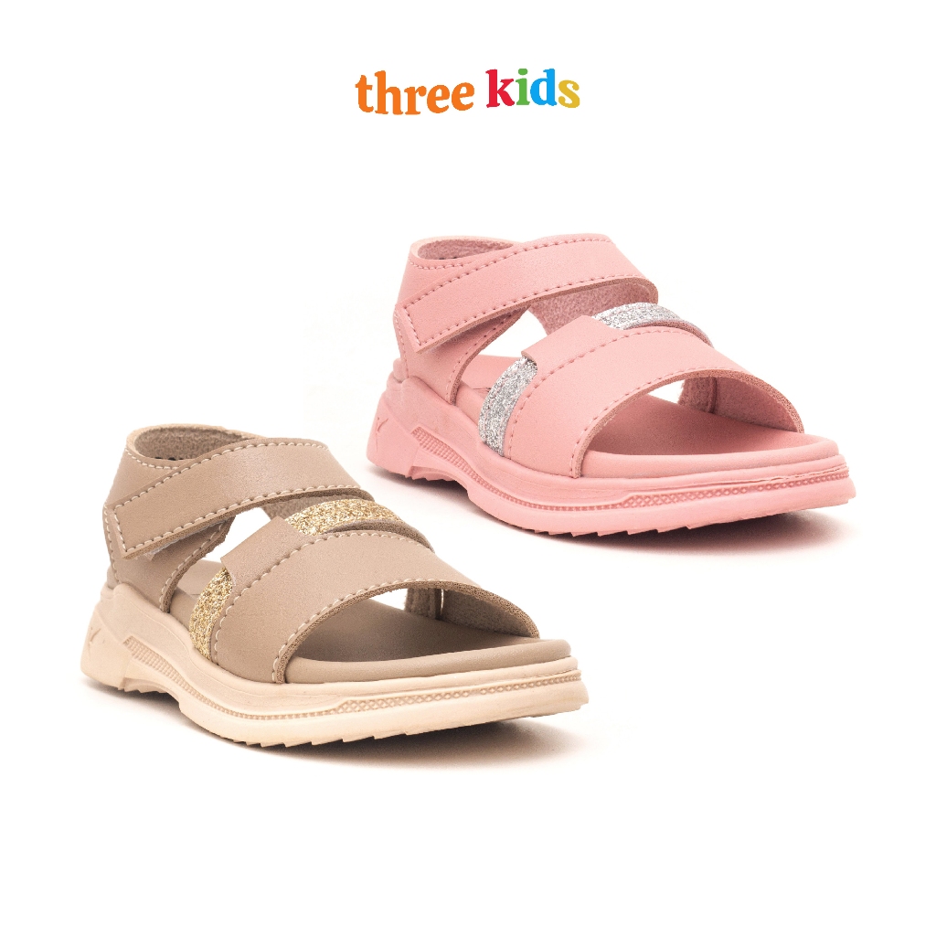 Three Kids CECILIA Sepatu Sandal Anak Perempuan By Three & Three