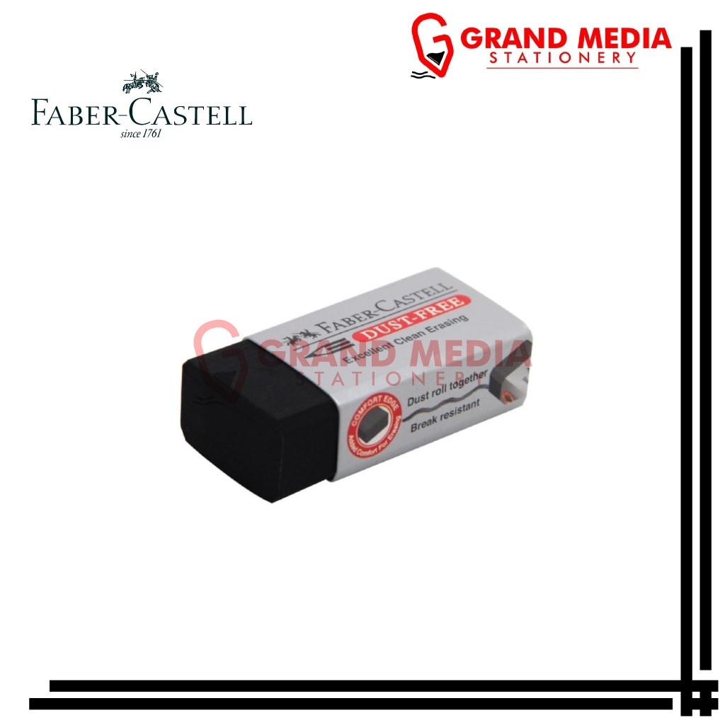 

[GRAND MEDIA] SETIP / PENGHAPUS FABER CASTELL MEDIUM BLACK 187171