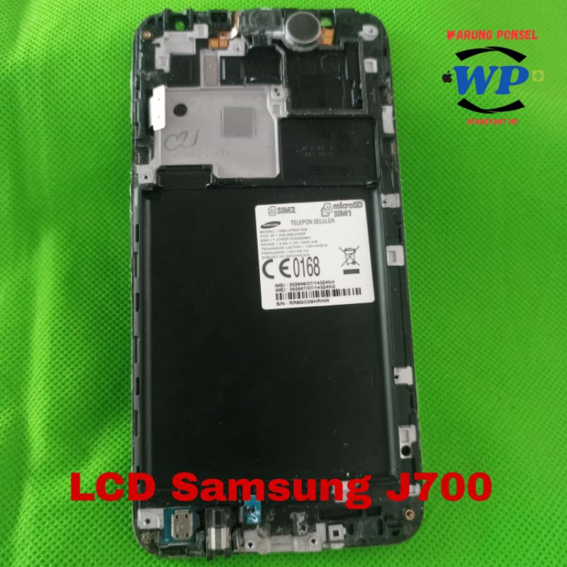 LCD + FRAME SAMSUNG J700 ORIGINAL COPOTAN
