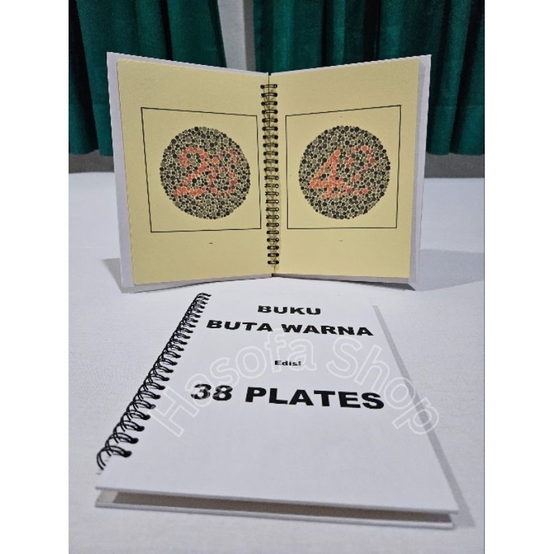 

Buku Buta Warna 38 Plates