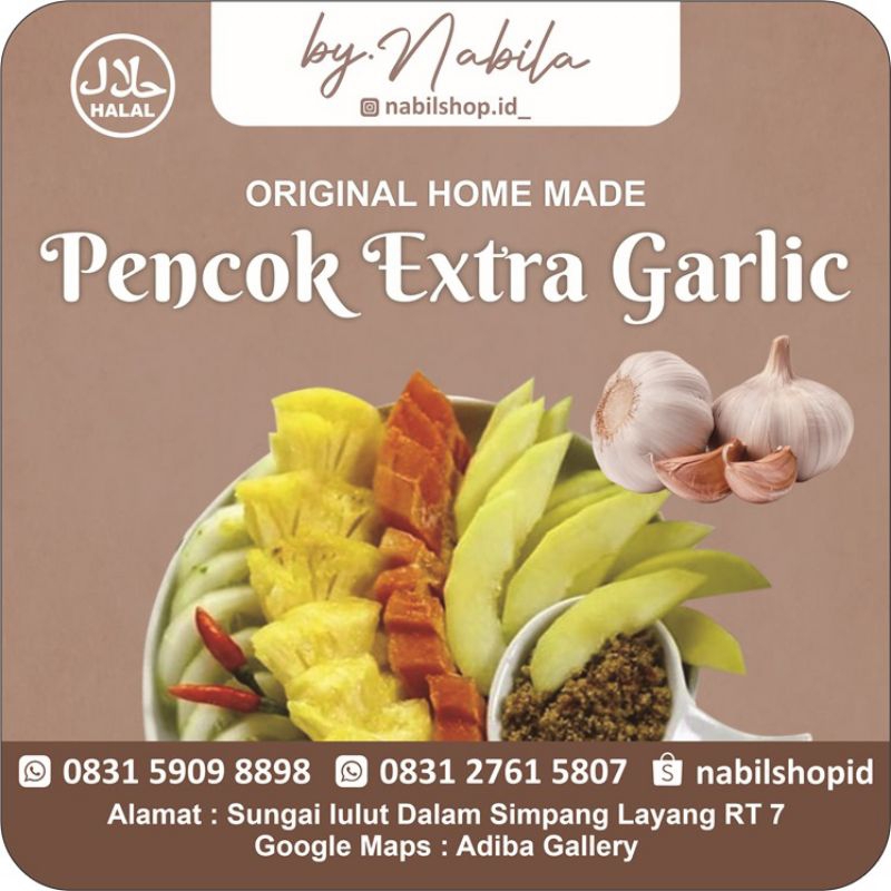 

Uyah Pencok Extra Garlicc