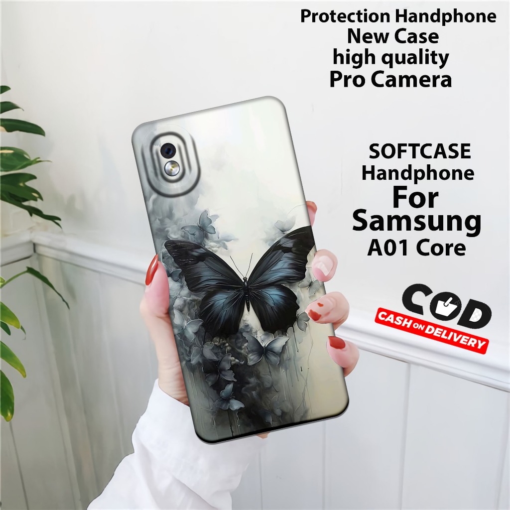 Case Samsung Galaxy A01 Core Terbaru 2020 - Tpu/Selikon FullCover - Softcase Samsung A01 Core Lucu -