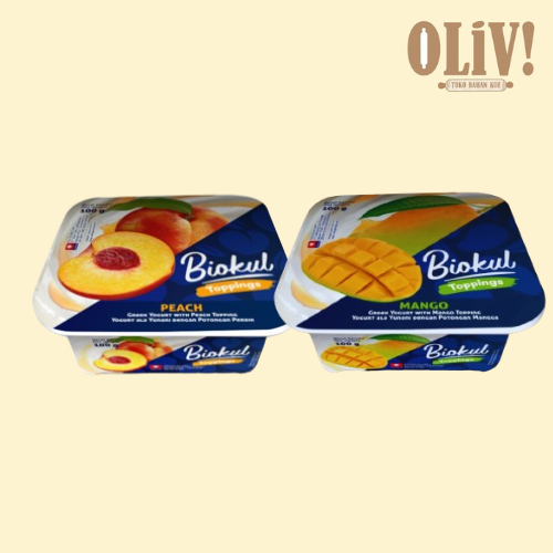 

Biokul Yogurt Greek With Topping All Varian 100Gr