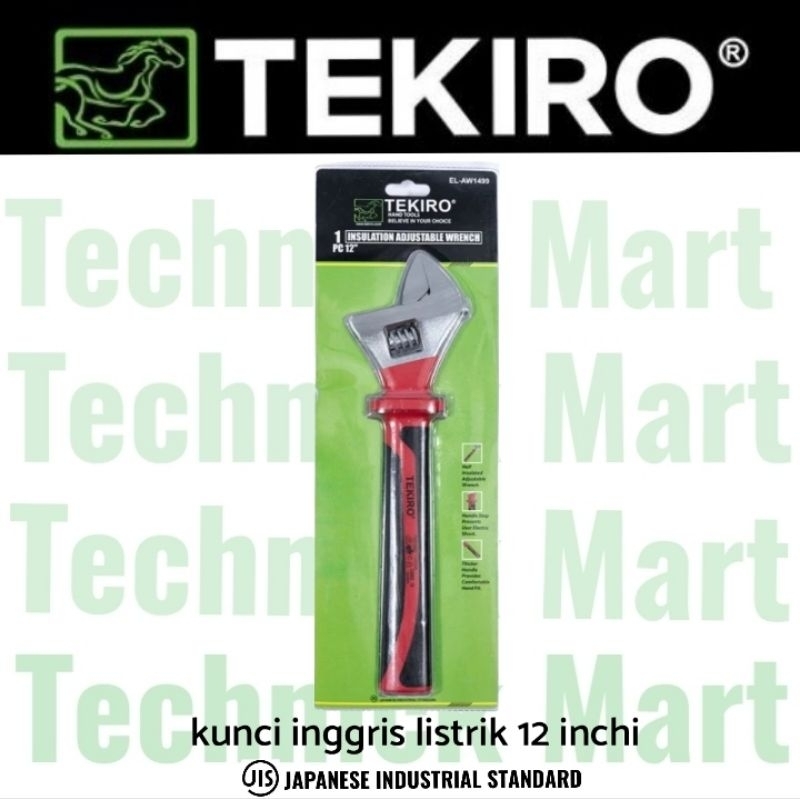 TEKIRO kunci inggris listrik 12 inchi