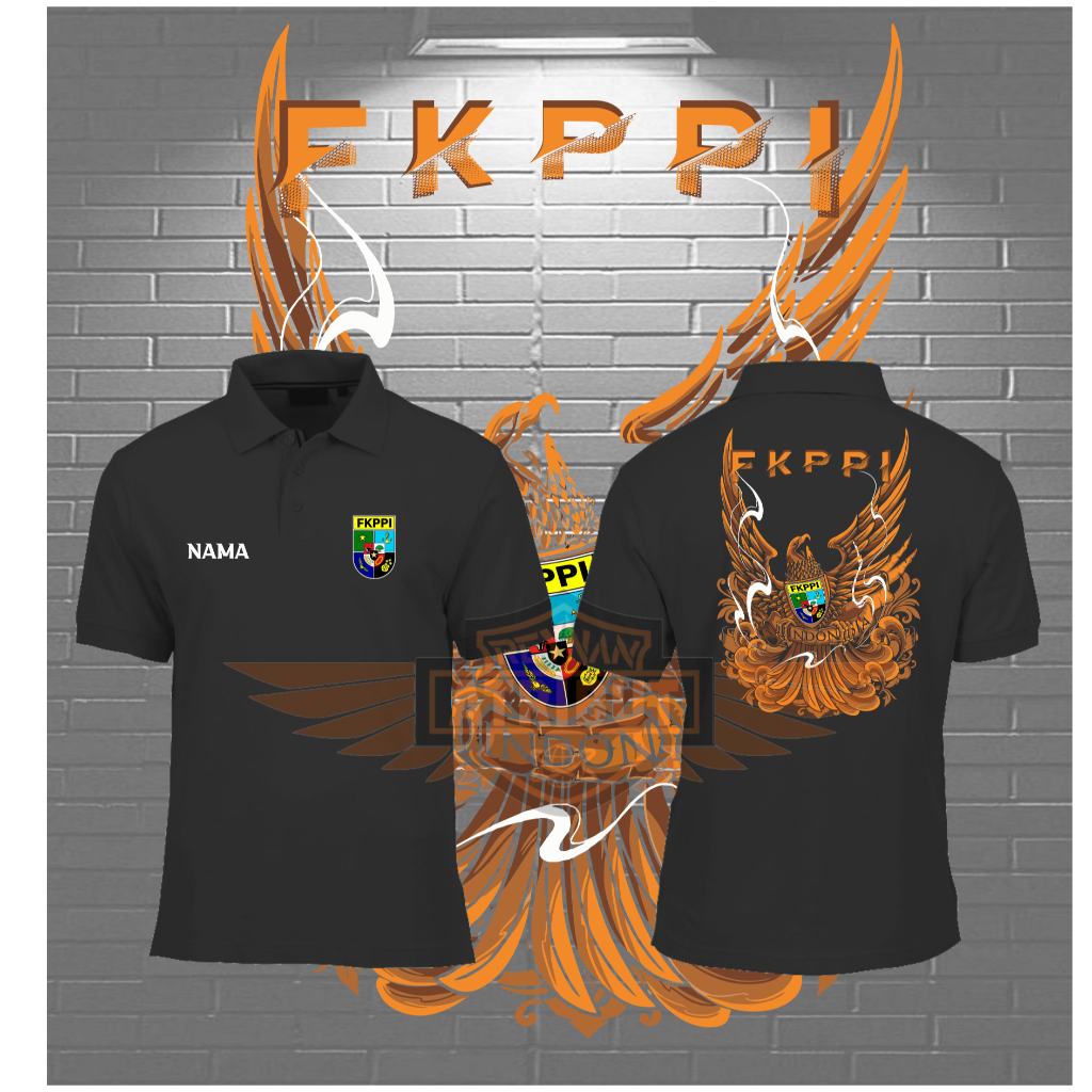 kaos wangki fkppi / kaos polo fkppi / kaos berkerah fkppi geratis nama