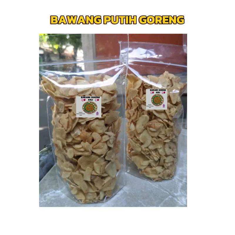 

[Bm-P] Bawang Putih Goreng Asli Tipis Enak 1kg Kualitas Tinggi