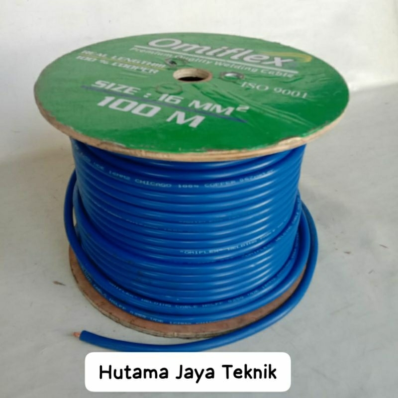 Kabel Las Full Tembaga Asli Listrik 16mm 16 mm mm² [Harga Per Meter] Meteran Ecer Omiflex