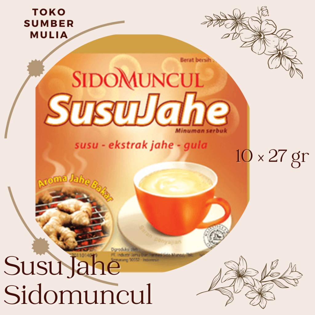 

Susu Jahe Sidomuncul Renceng Sachet