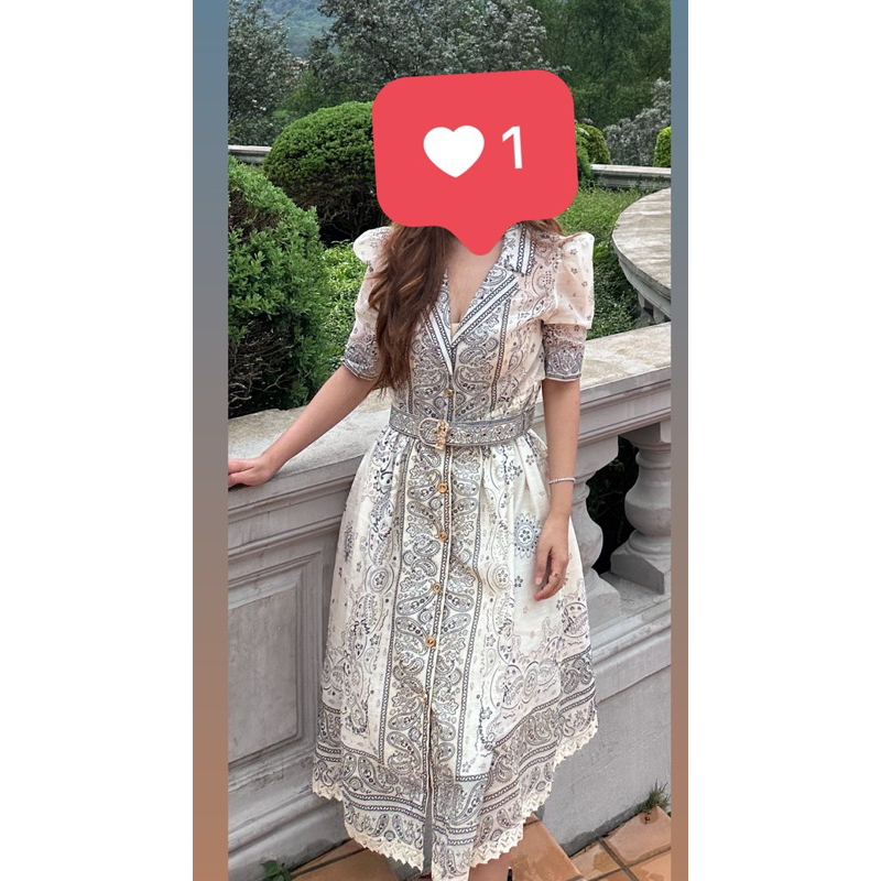 preloved dress white