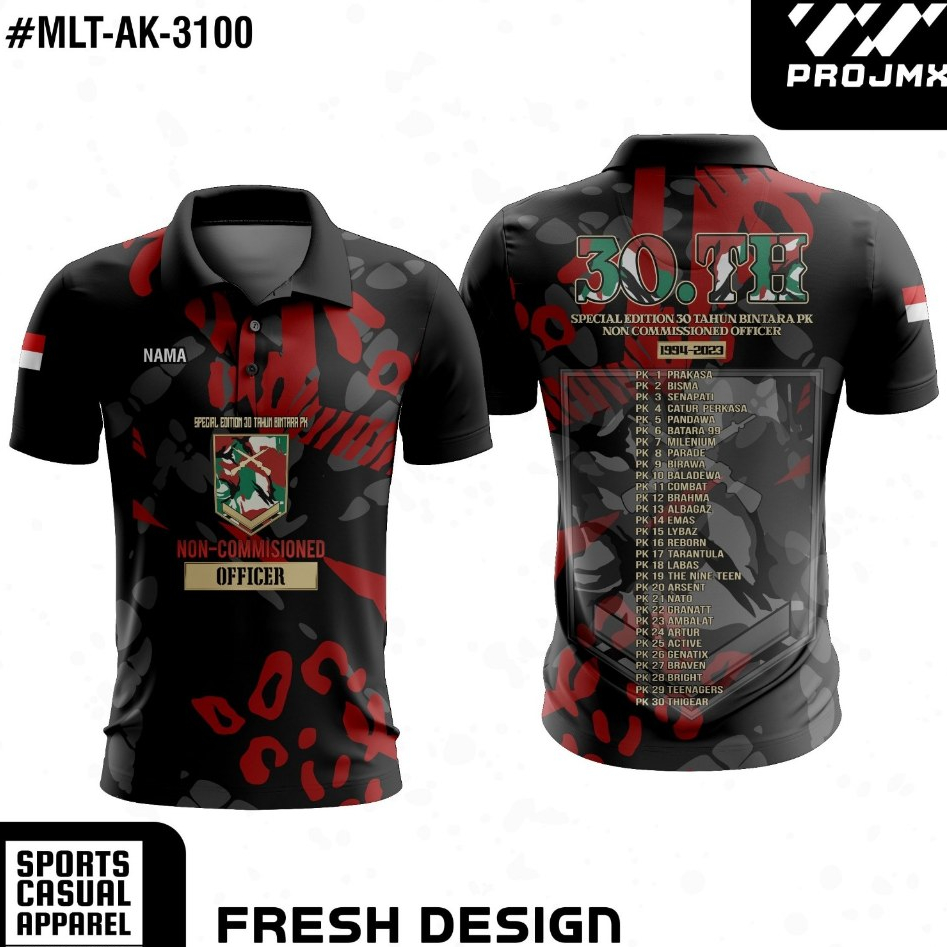 PROJMX - JERSEY BINTARA PK 30 (BISA CUSTOM)