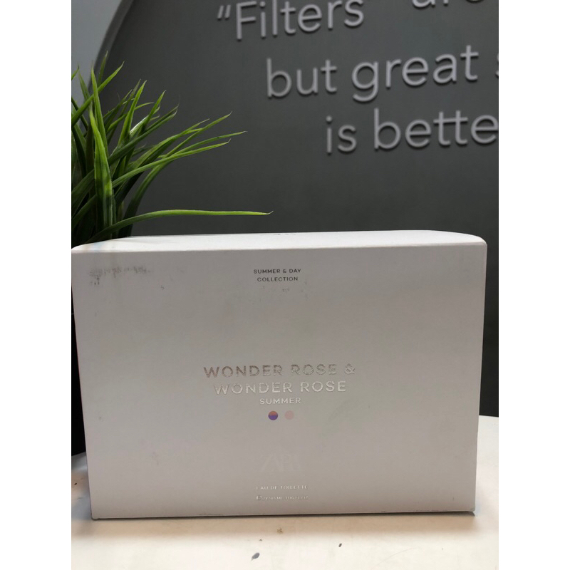 ZARA WONDER ROSE & WONDER ROSE SUMMER 2x90ml EDT