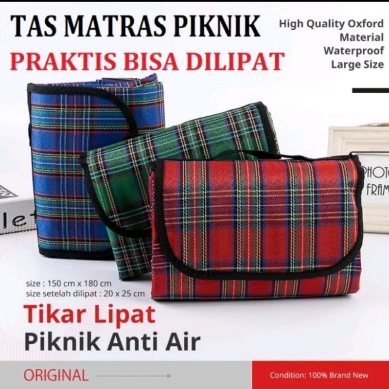 Matras Piknik Lipat Waterproof - Matras Piknik Outdoor