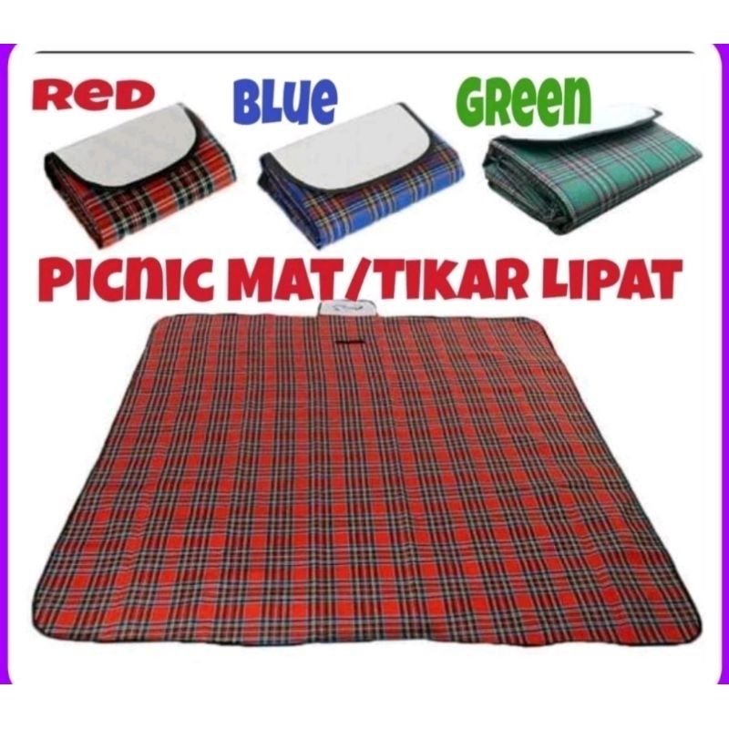 Matras Lipat Piknik Camping Outdoor - Matras Lipat Waterproof Ringan