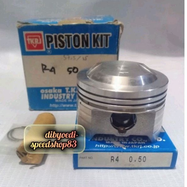 Piston kit 57.5 pen 15 TKRJ RACING Dum tipe casting