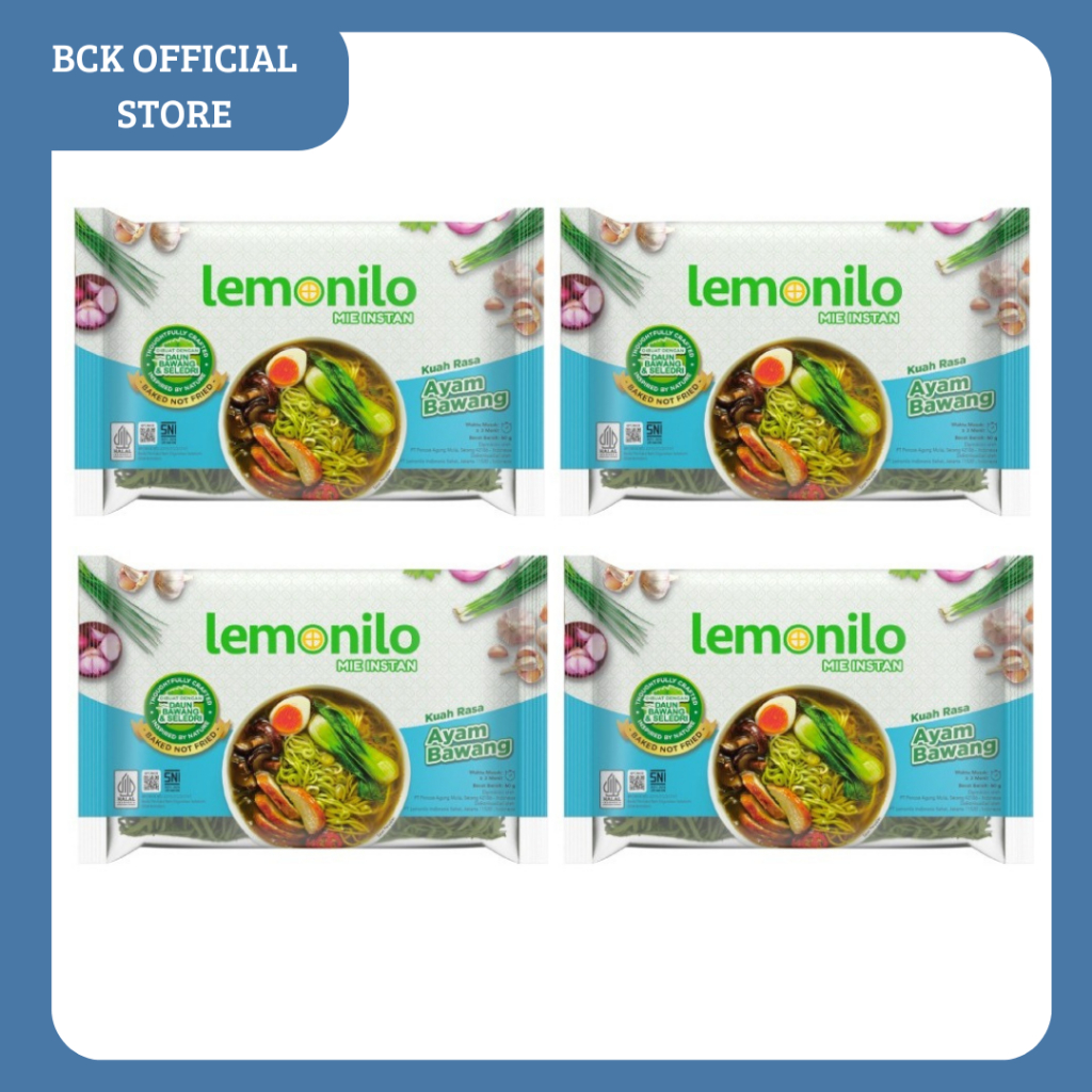 

Lemonilo Mie Instan Kuah Ayam Bawang 60gr (pcs)