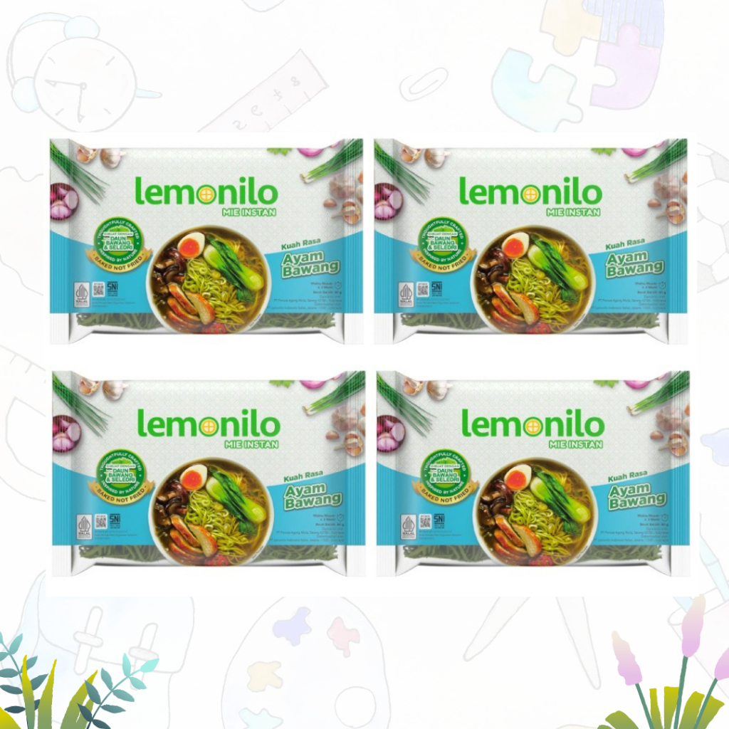 

Lemonilo Mie Instan Kuah Ayam Bawang 60gr (pcs)