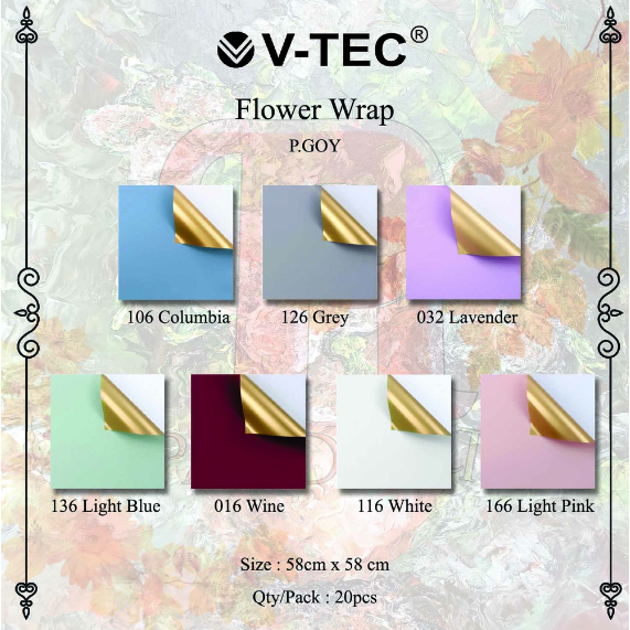 

Flower Wrapping Paper / Kertas Wrap Bunga ( Pcs )