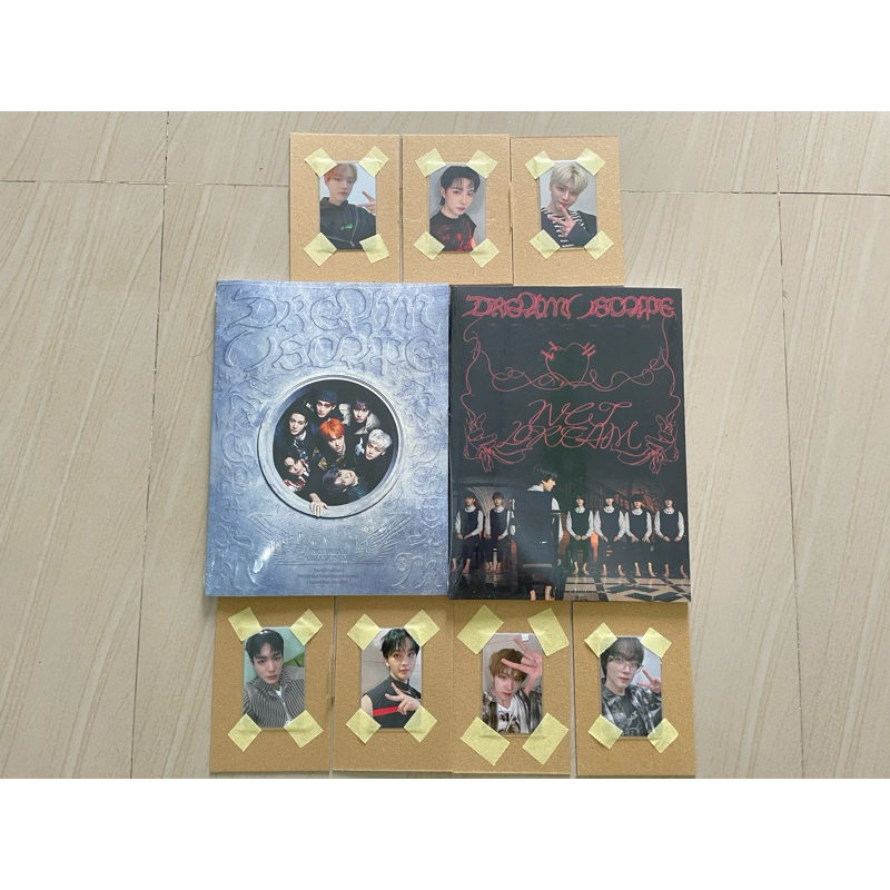 READY STOCK NCT DREAM - [DREAM( )SCAPE] (Photobook Ver.) DYANDRA FANSIGN POB PC BENEFIT MARK HAECHAN