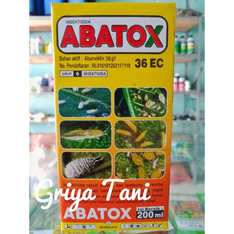 Insektisida ABATOX 36 EC 200 ml/ Insektisida Abamektin/ obat hama pada tanaman