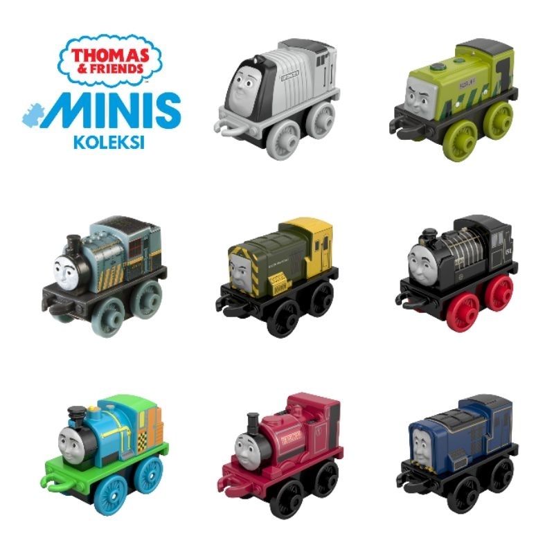 THOMAS AND FRIENDS MINIS Mini Rare Langka Tanpa Kemasan Koleksi