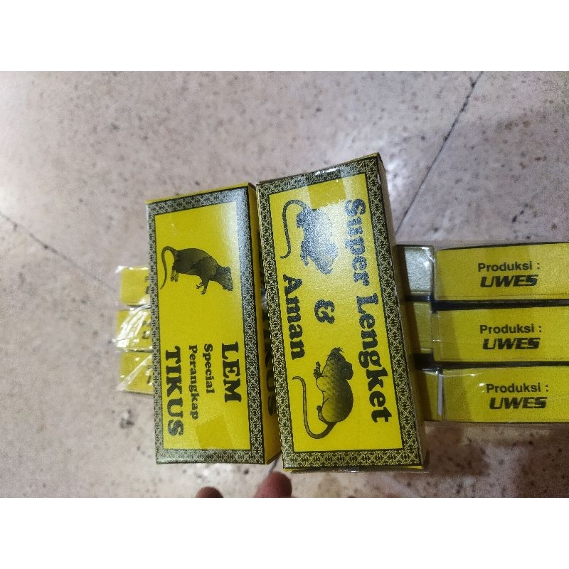 Lem tikus dus/lem tikus super lengket