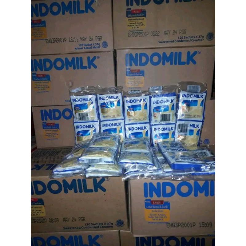 

INDOMILK SACHET PUTIH DAN COKLAT 37gx6