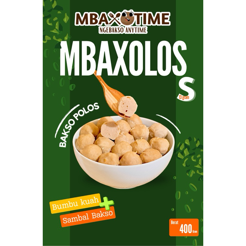 

[KHUSUS GOSEND] Bakso Polos Frozen 400gr MBAXOTIME