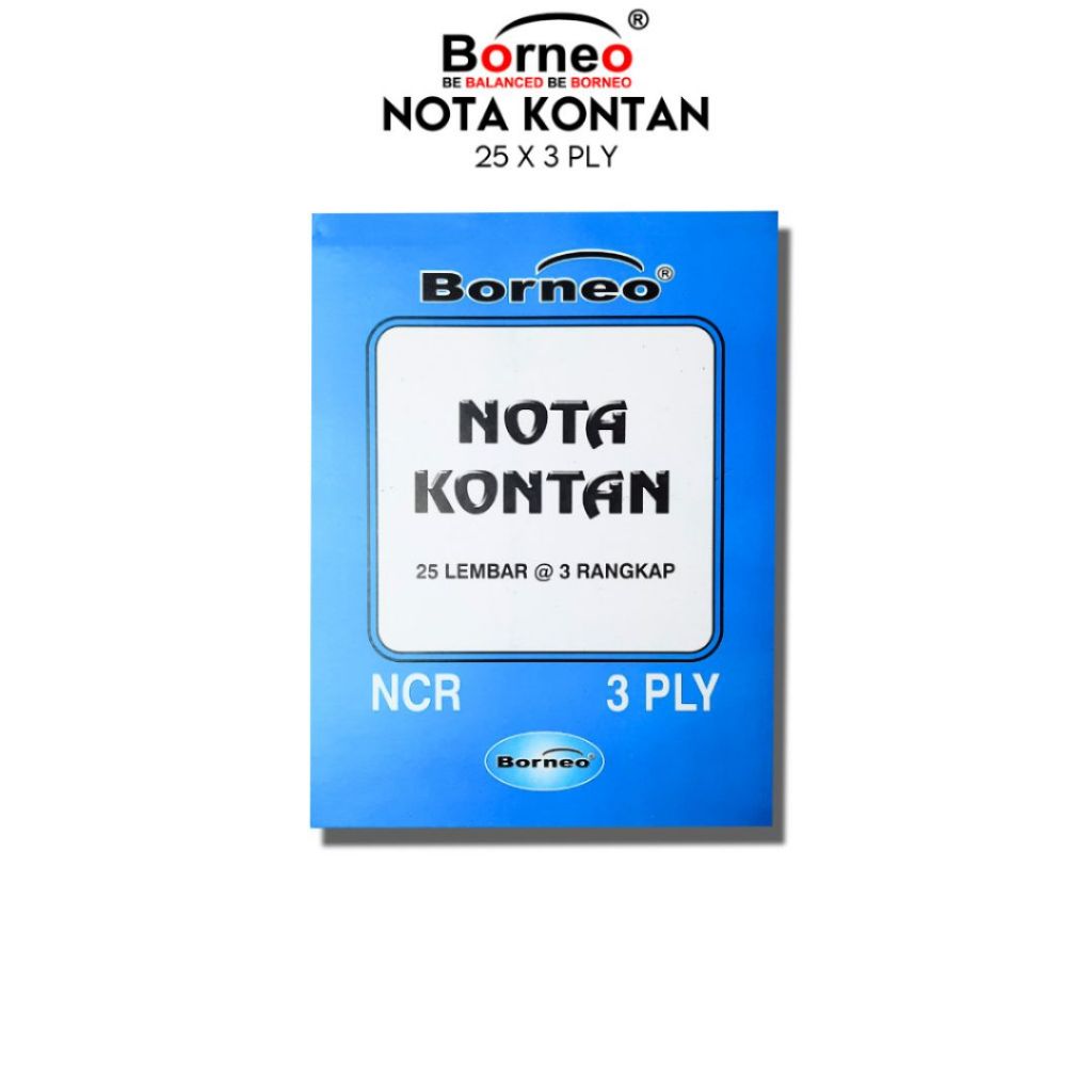 

NOTA KONTAN NCR 3 PLY RANGKAP A5 BESAR BORNEO