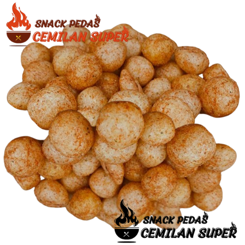 

CS TAHU BULAT MINI KERING PEDAS 100gr Kerupuk Tahu Pedas Tahu Kering Krupuk Tahu Bulat Tahu Crispy