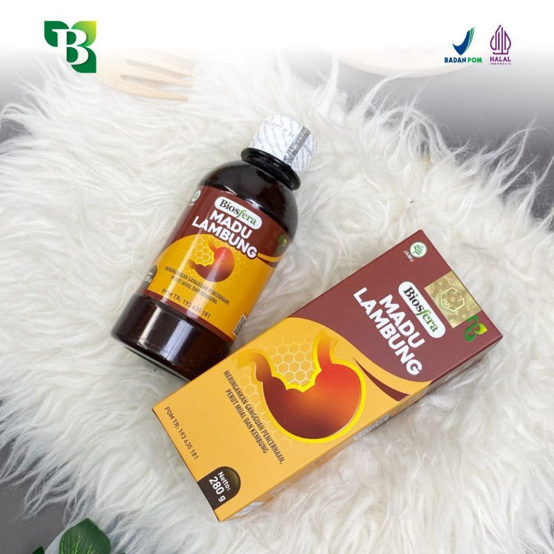 Biomaag aman biosfera madu lambung asli original obat maag dan asam lambung gerd anxiety herbal ampu
