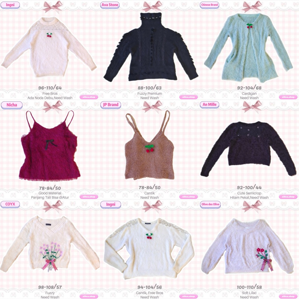 Sweater Fuzzy Tanktop Fuzzy Atasan Bulu Lengan Panjang Fuzzy Cardigan