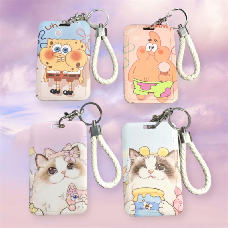 

ID Card Holder Lucu Tempat Photocard PC Kpop Tempat Kartu Tap Cash Cahol