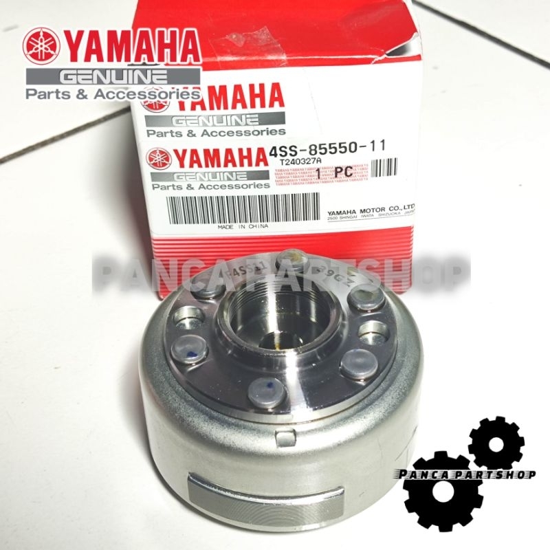 magnet pengapian YZ125 RACING kode 4SS-85550-11﻿ ori ygp original yamaha magnit YZ 125