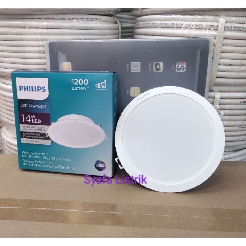 Lampu LED Plapon Inbow Bulat Eridani 14Watt Philips