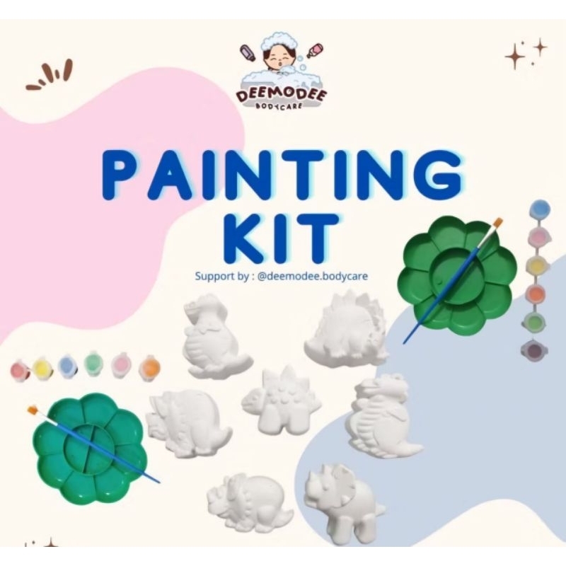 [TERMURAH] TERLARIS MAINAN EDUKASI MEWARNAI GYPSUM / LUKIS GYPSUM / PAINTING GYPSUM seri ALAT TRANSP